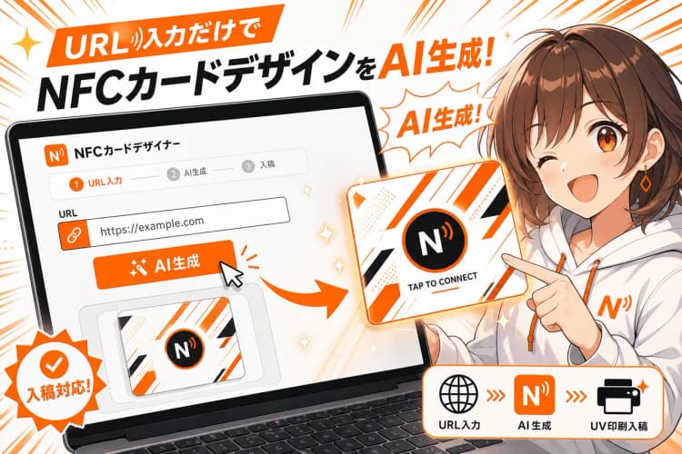 NFCカードデザイナー（AI生成＋入稿） の画面 4