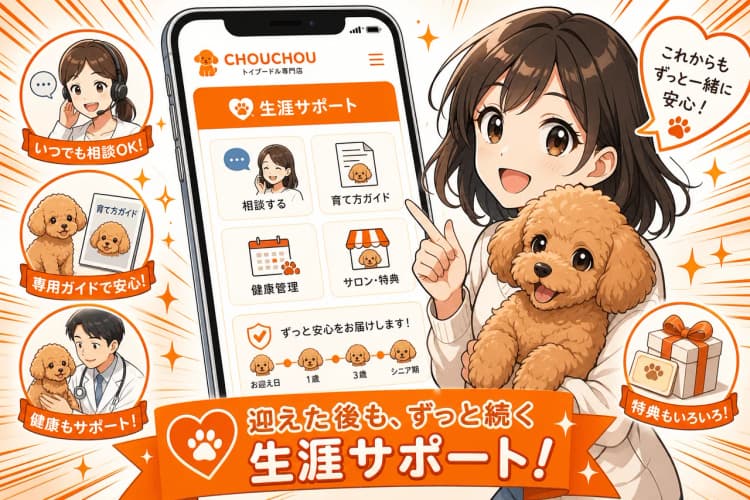 CHOUCHOU（トイプードル専門店） の画面 8