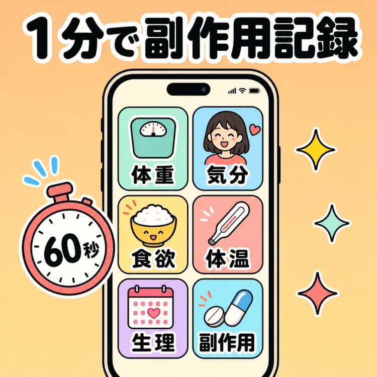 やせるーる（iOSアプリ） の画面 6