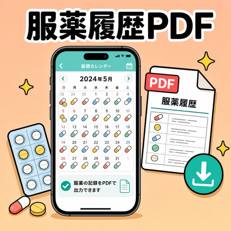 おくすりタイム（iOSアプリ） の画面 8