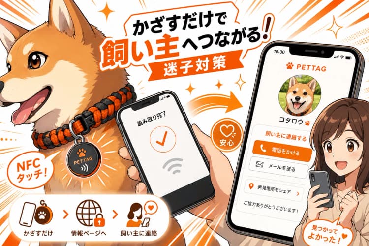 PETTAG（NFC迷子札・取扱店募集LP） の画面 8