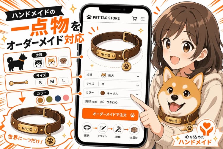 PET TAG STORE（受注生産EC） の画面 9
