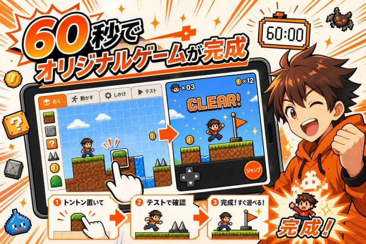 ドット工房 つくってジャンプ（ゲームメーカー） の画面 5
