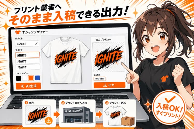 Tシャツデザイナー（AIプリント生成） の画面 6