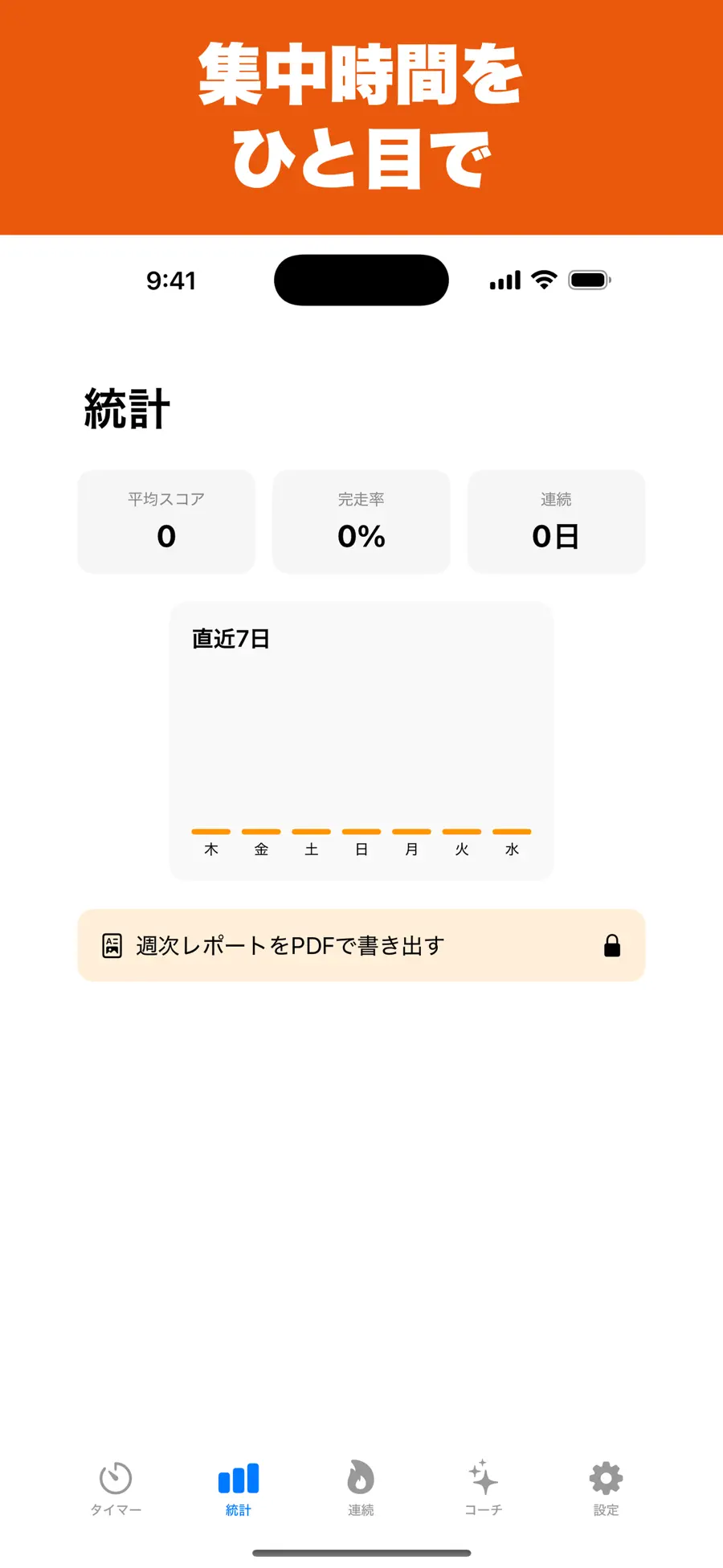 Focus Timer: ADHD タイマーの画面 2枚目