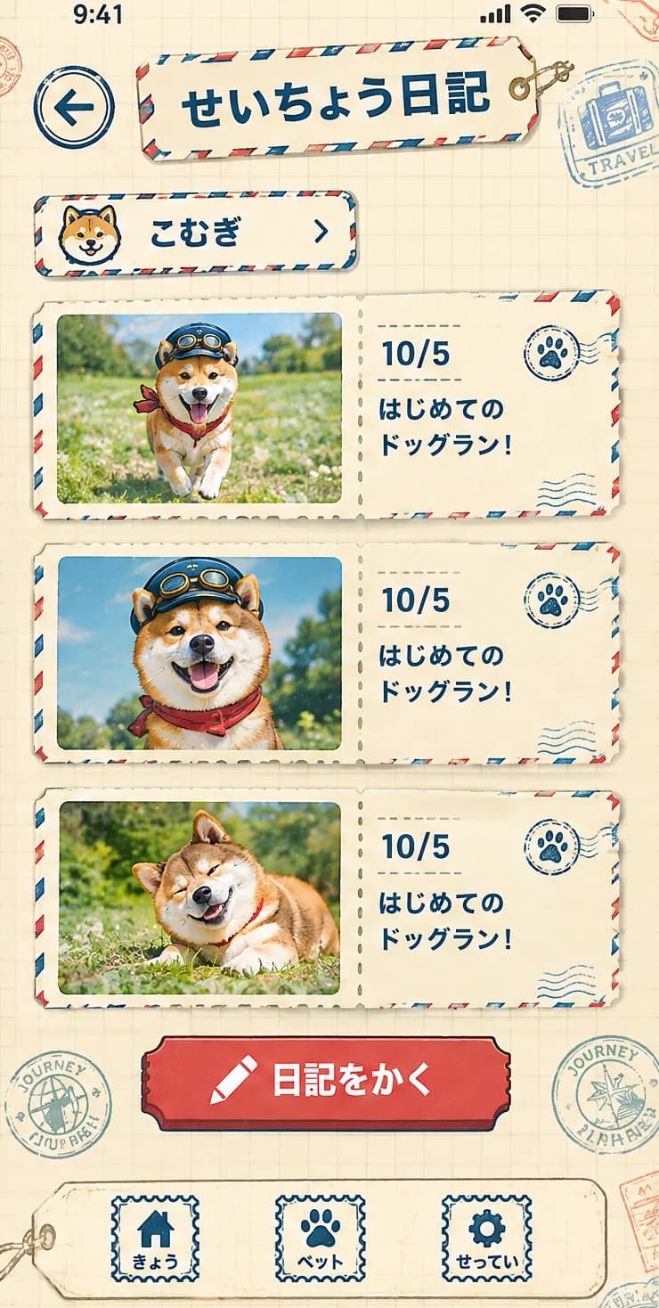 パスポートと旅:せいちょう日記