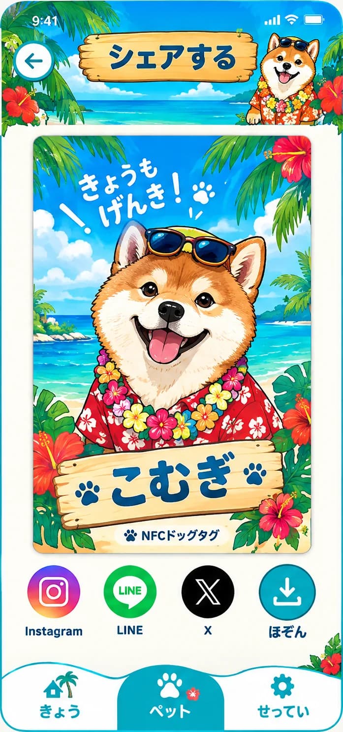 南国リゾート:シェアする