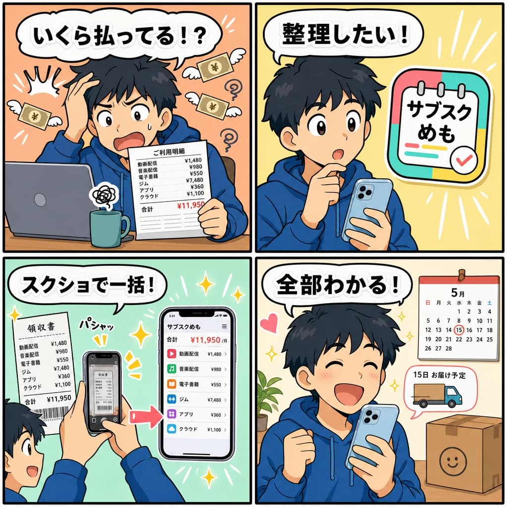 サブスクめも(iOSアプリ)