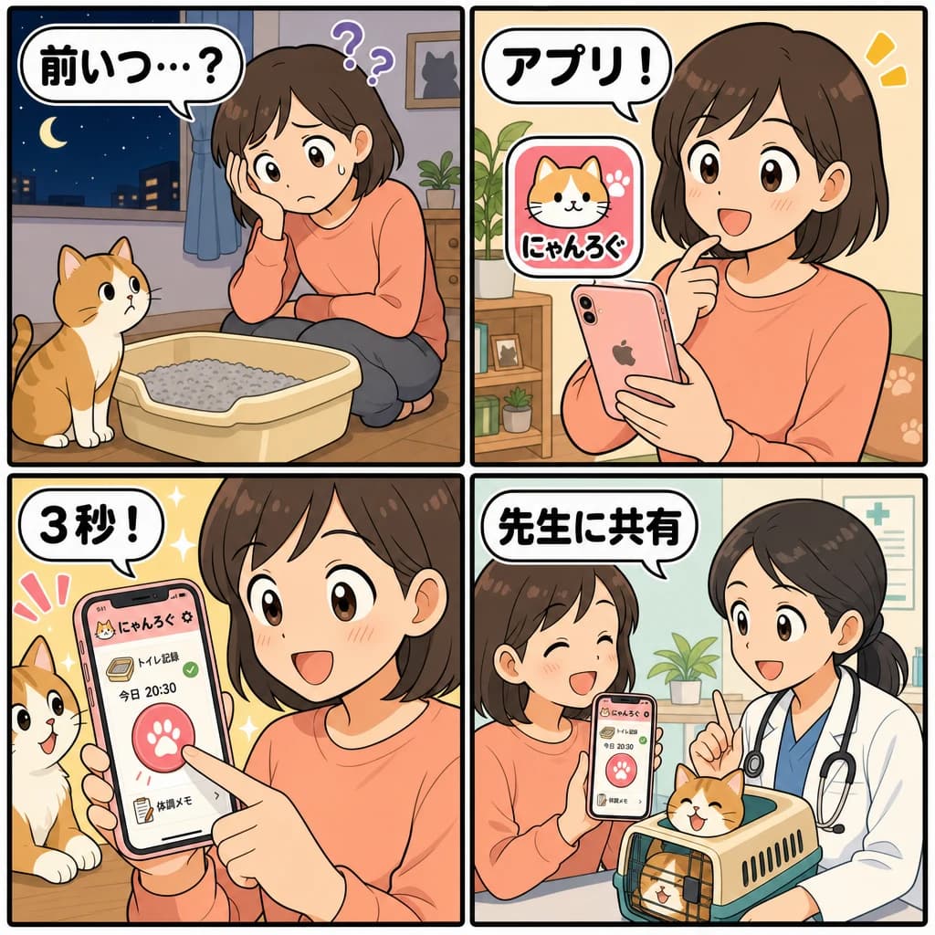にゃんろぐ(iOSアプリ)