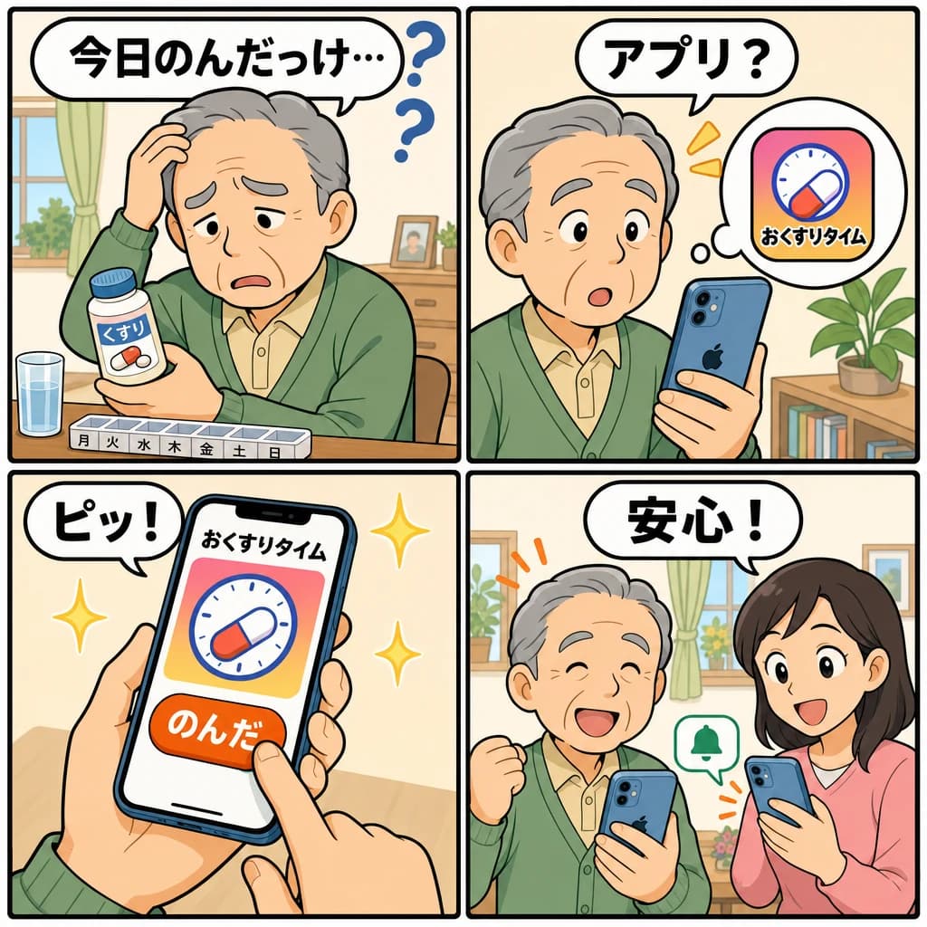 おくすりタイム(iOSアプリ)