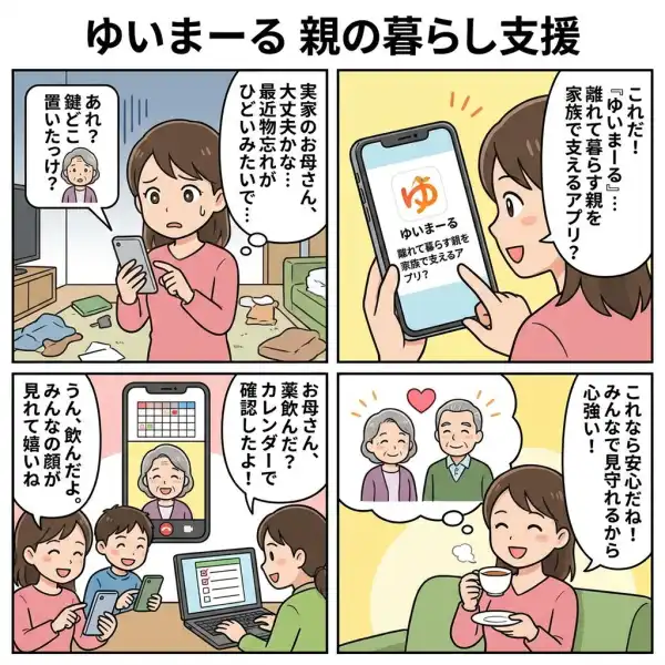 ゆいまーる - 親の暮らし支援アプリ
