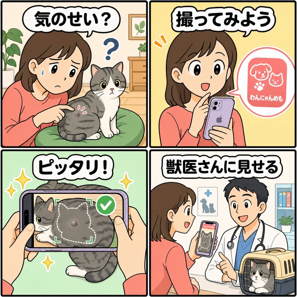 わんにゃんめも(iOSアプリ)