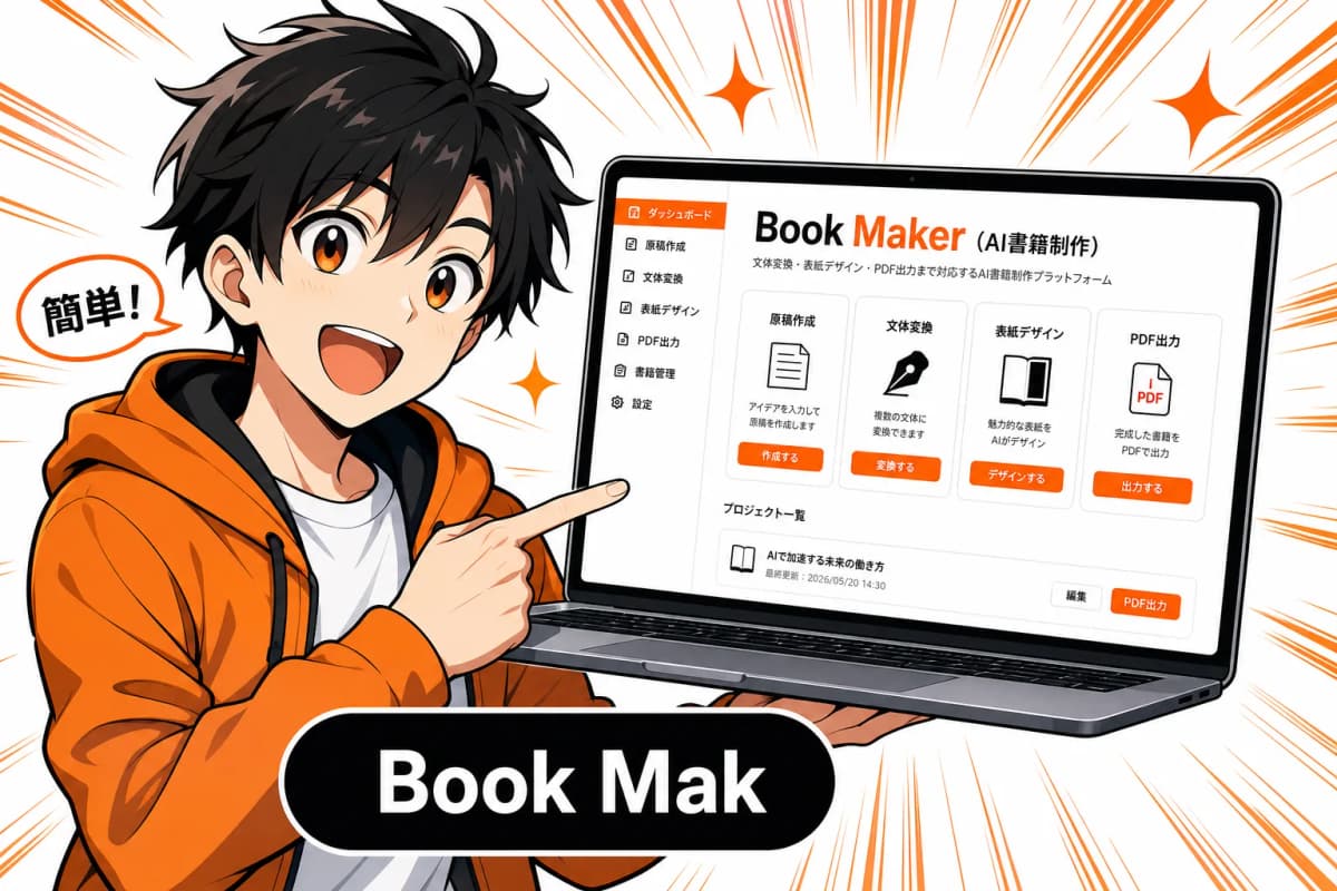 Book Maker(AI書籍制作)のサムネイル