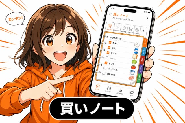 買いノート — 買いものを、ノートみたいにのサムネイル