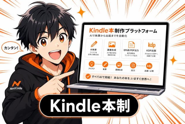 Kindle本制作プラットフォームのサムネイル