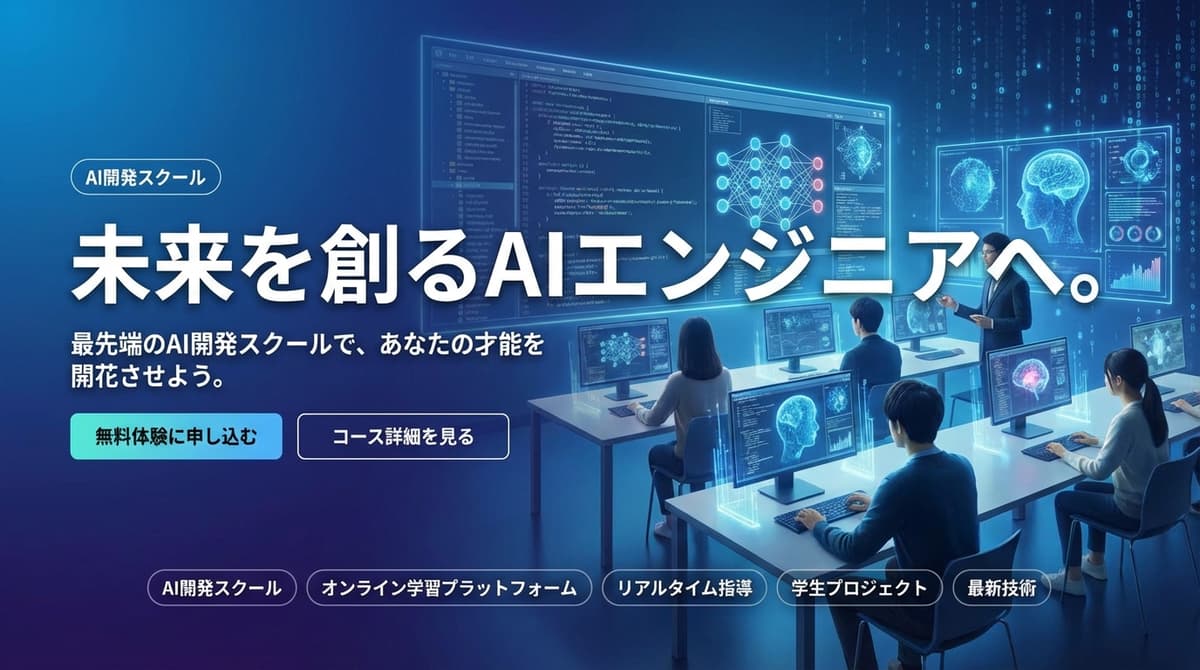 AI Labo - AI駆動開発スクール の画面 1