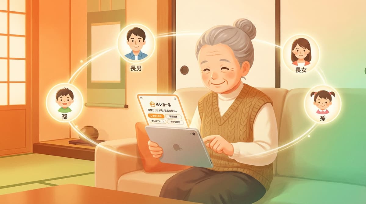 ゆいまーる - 親の暮らし支援アプリ の画面 1
