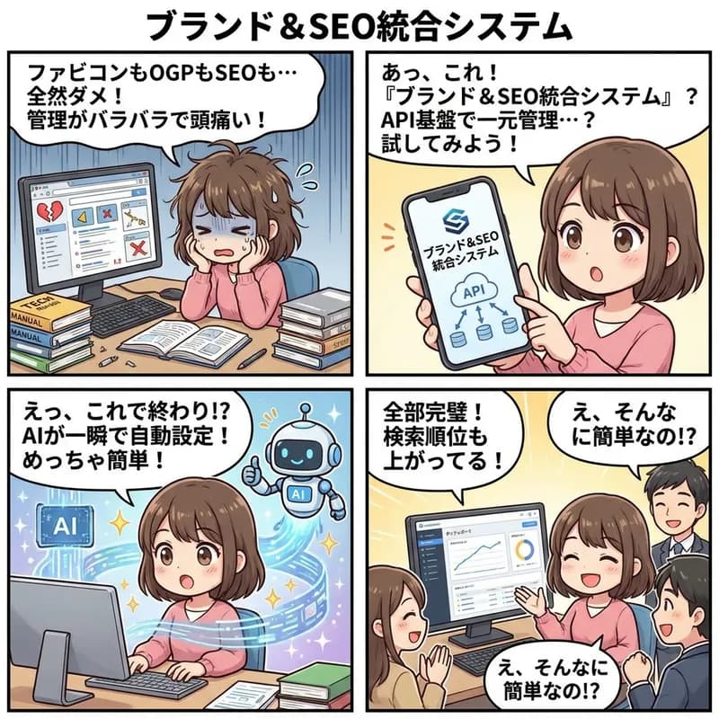 ブランド&SEO統合システム の画面 2