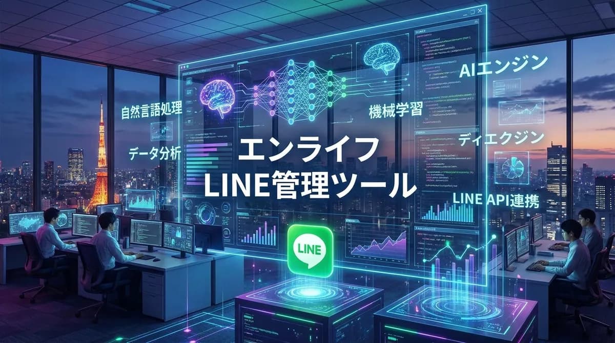 LINEに特化した設計