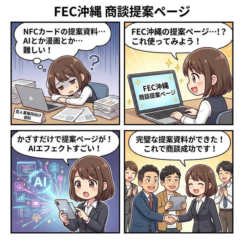 FEC沖縄 商談提案ページ の画面 2
