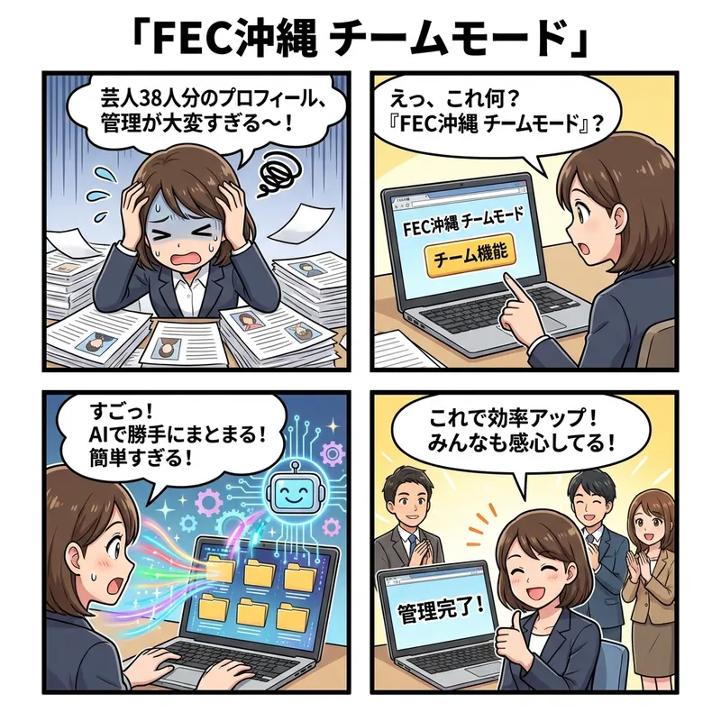 FEC沖縄 チームモード の画面 2