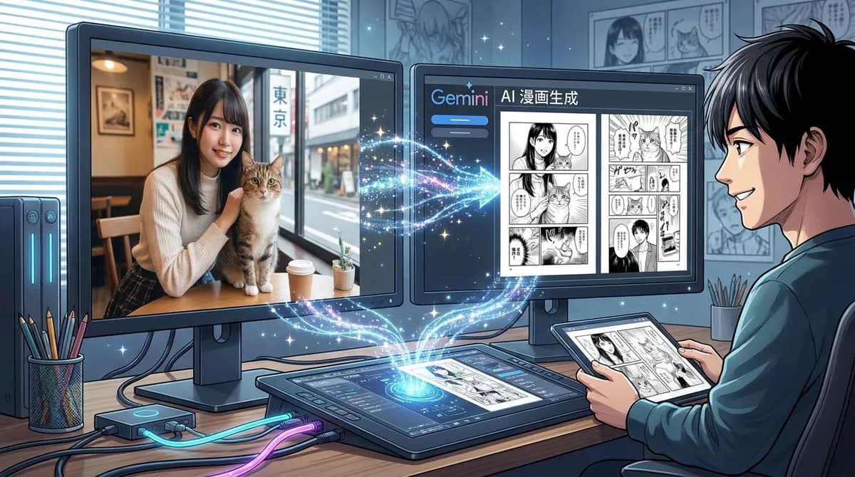 Gemini AI画像自動生成