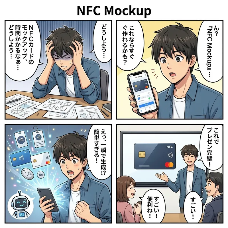 NFC Mockup の画面 2