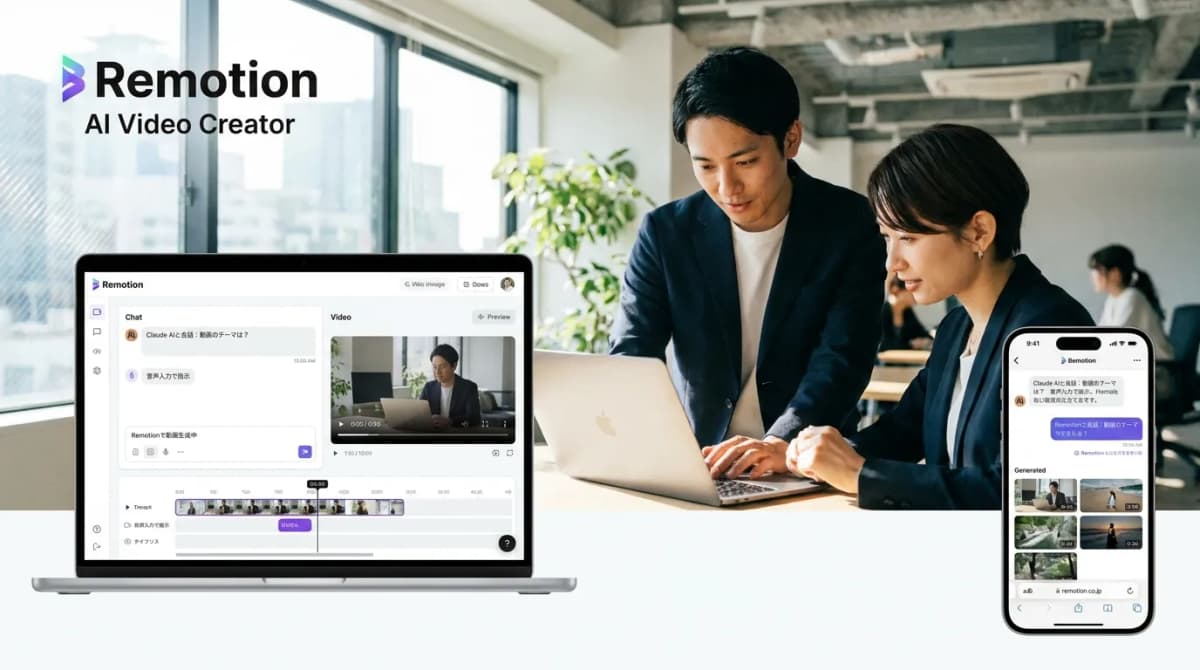 Remotion AI Video Creator の画面 1