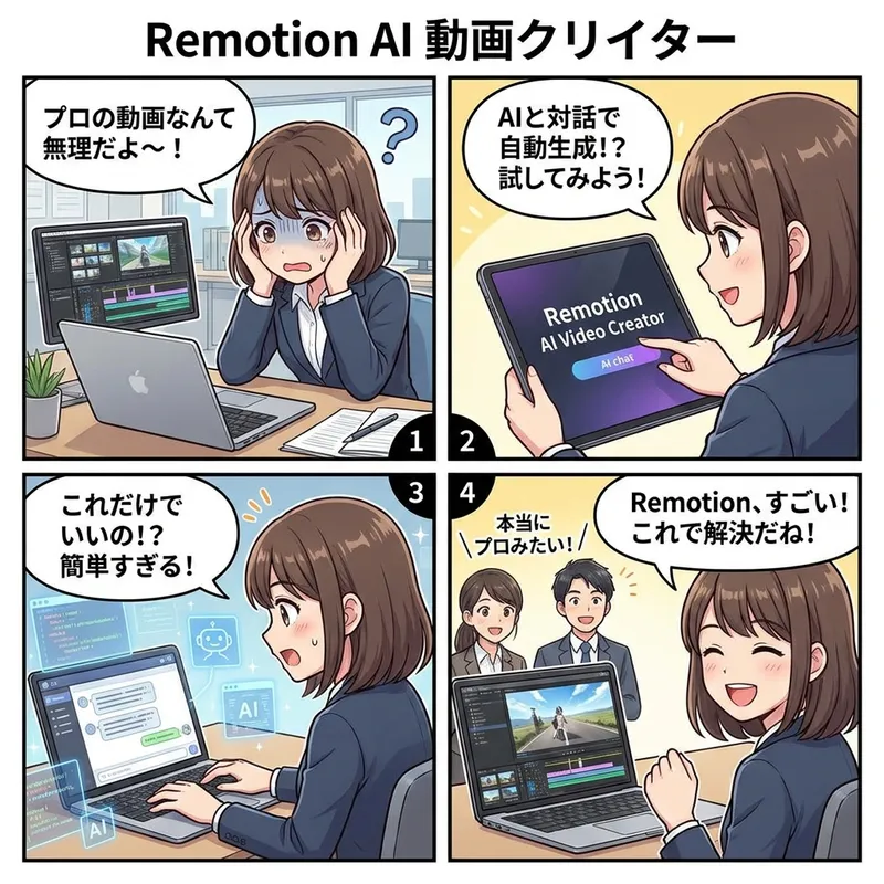 Remotion AI Video Creator の画面 2
