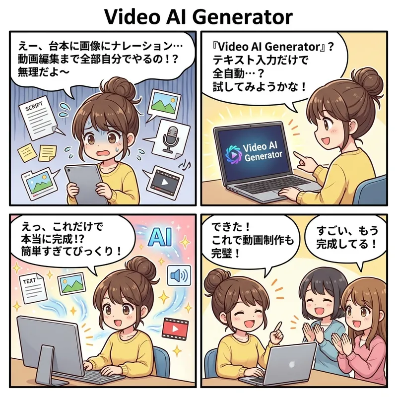 Video AI Generator の画面 2