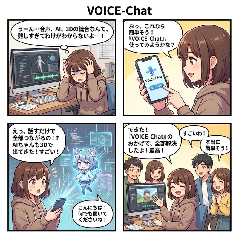 VOICE-Chat の画面 2